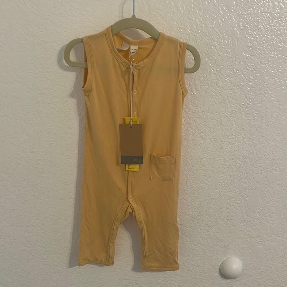 Kyte Baby Honey 🍯 sleeveless romper 12-18 months